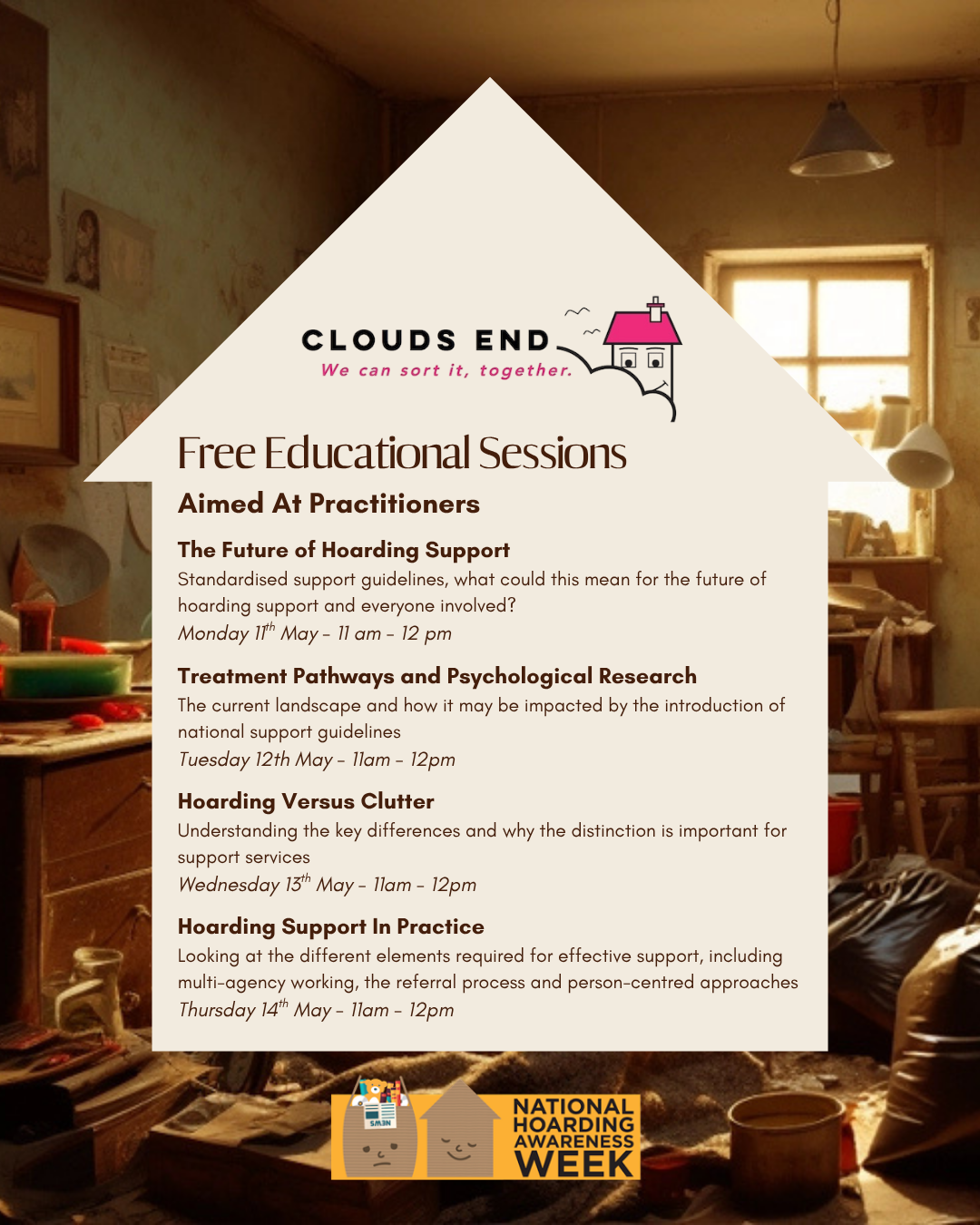 Featured image for “Free Sessions By Clouds End CIC”